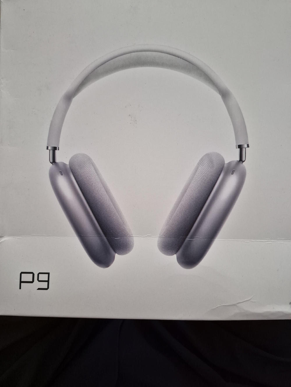 P9 Over-Ear Wireless Headphones — Silver Gray